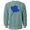 Unisex Midweight Pigment-Dyed Crewneck Sweatshirt Thumbnail