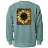 Unisex Midweight Pigment-Dyed Crewneck Sweatshirt Thumbnail