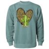 Unisex Midweight Pigment-Dyed Crewneck Sweatshirt Thumbnail