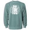 Unisex Midweight Pigment-Dyed Crewneck Sweatshirt Thumbnail