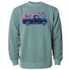 Unisex Midweight Pigment-Dyed Crewneck Sweatshirt Thumbnail