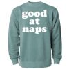 Unisex Midweight Pigment-Dyed Crewneck Sweatshirt Thumbnail