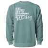Unisex Midweight Pigment-Dyed Crewneck Sweatshirt Thumbnail