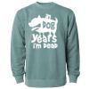 Unisex Midweight Pigment-Dyed Crewneck Sweatshirt Thumbnail