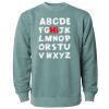 Unisex Midweight Pigment-Dyed Crewneck Sweatshirt Thumbnail