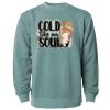 Unisex Midweight Pigment-Dyed Crewneck Sweatshirt Thumbnail