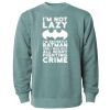 Unisex Midweight Pigment-Dyed Crewneck Sweatshirt Thumbnail