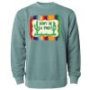 Unisex Midweight Pigment-Dyed Crewneck Sweatshirt Thumbnail
