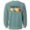 Unisex Midweight Pigment-Dyed Crewneck Sweatshirt Thumbnail