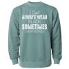 Unisex Midweight Pigment-Dyed Crewneck Sweatshirt Thumbnail