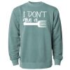 Unisex Midweight Pigment-Dyed Crewneck Sweatshirt Thumbnail