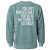 Unisex Midweight Pigment-Dyed Crewneck Sweatshirt Thumbnail
