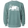 Unisex Midweight Pigment-Dyed Crewneck Sweatshirt Thumbnail