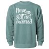 Unisex Midweight Pigment-Dyed Crewneck Sweatshirt Thumbnail
