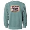 Unisex Midweight Pigment-Dyed Crewneck Sweatshirt Thumbnail