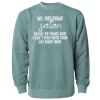 Unisex Midweight Pigment-Dyed Crewneck Sweatshirt Thumbnail