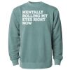 Unisex Midweight Pigment-Dyed Crewneck Sweatshirt Thumbnail