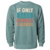 Unisex Midweight Pigment-Dyed Crewneck Sweatshirt Thumbnail