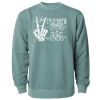 Unisex Midweight Pigment-Dyed Crewneck Sweatshirt Thumbnail