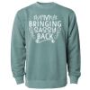 Unisex Midweight Pigment-Dyed Crewneck Sweatshirt Thumbnail