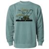 Unisex Midweight Pigment-Dyed Crewneck Sweatshirt Thumbnail