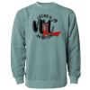 Unisex Midweight Pigment-Dyed Crewneck Sweatshirt Thumbnail