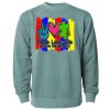 Unisex Midweight Pigment-Dyed Crewneck Sweatshirt Thumbnail