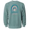 Unisex Midweight Pigment-Dyed Crewneck Sweatshirt Thumbnail