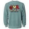 Unisex Midweight Pigment-Dyed Crewneck Sweatshirt Thumbnail