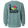 Unisex Midweight Pigment-Dyed Crewneck Sweatshirt Thumbnail
