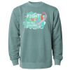 Unisex Midweight Pigment-Dyed Crewneck Sweatshirt Thumbnail