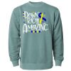 Unisex Midweight Pigment-Dyed Crewneck Sweatshirt Thumbnail