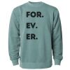 Unisex Midweight Pigment-Dyed Crewneck Sweatshirt Thumbnail