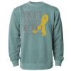 Unisex Midweight Pigment-Dyed Crewneck Sweatshirt Thumbnail