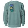Unisex Midweight Pigment-Dyed Crewneck Sweatshirt Thumbnail