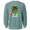 Unisex Midweight Pigment-Dyed Crewneck Sweatshirt Thumbnail