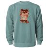 Unisex Midweight Pigment-Dyed Crewneck Sweatshirt Thumbnail