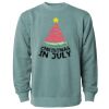 Unisex Midweight Pigment-Dyed Crewneck Sweatshirt Thumbnail