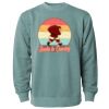 Unisex Midweight Pigment-Dyed Crewneck Sweatshirt Thumbnail