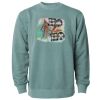 Unisex Midweight Pigment-Dyed Crewneck Sweatshirt Thumbnail