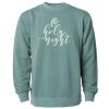 Unisex Midweight Pigment-Dyed Crewneck Sweatshirt Thumbnail