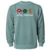 Unisex Midweight Pigment-Dyed Crewneck Sweatshirt Thumbnail