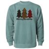Unisex Midweight Pigment-Dyed Crewneck Sweatshirt Thumbnail