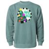 Unisex Midweight Pigment-Dyed Crewneck Sweatshirt Thumbnail