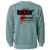 Unisex Midweight Pigment-Dyed Crewneck Sweatshirt Thumbnail
