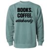 Unisex Midweight Pigment-Dyed Crewneck Sweatshirt Thumbnail