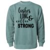 Unisex Midweight Pigment-Dyed Crewneck Sweatshirt Thumbnail