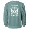 Unisex Midweight Pigment-Dyed Crewneck Sweatshirt Thumbnail