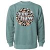 Unisex Midweight Pigment-Dyed Crewneck Sweatshirt Thumbnail