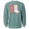 Unisex Midweight Pigment-Dyed Crewneck Sweatshirt Thumbnail